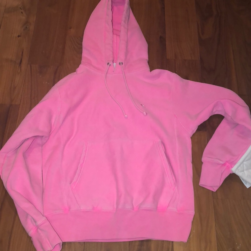 pink champion and urban outfitters hoodie!